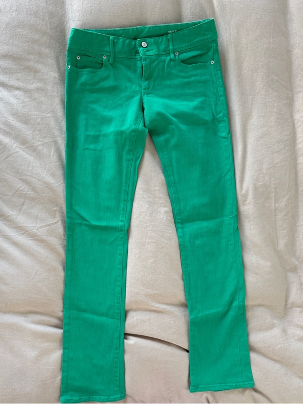 Lilly Pulitzer Green Straight Leg Jeans